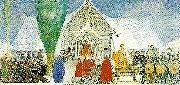 Carl Larsson upsala tempel-midvintersblot France oil painting artist